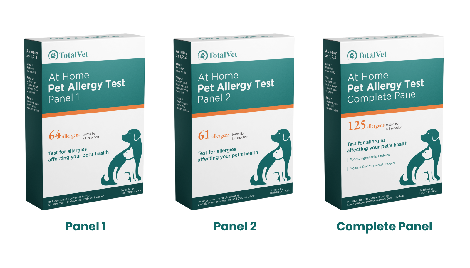 Allergy Kit Variants Front Packaging